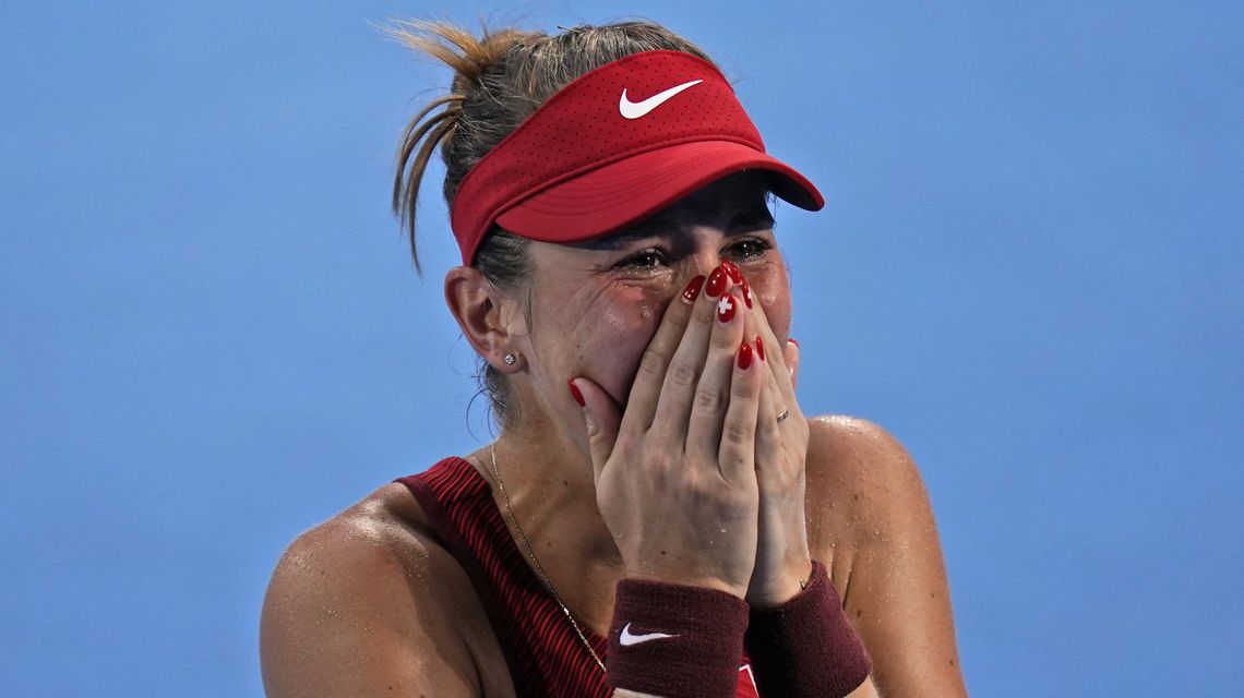 Winning without Federer: Bencic reaches Olympic tennis final