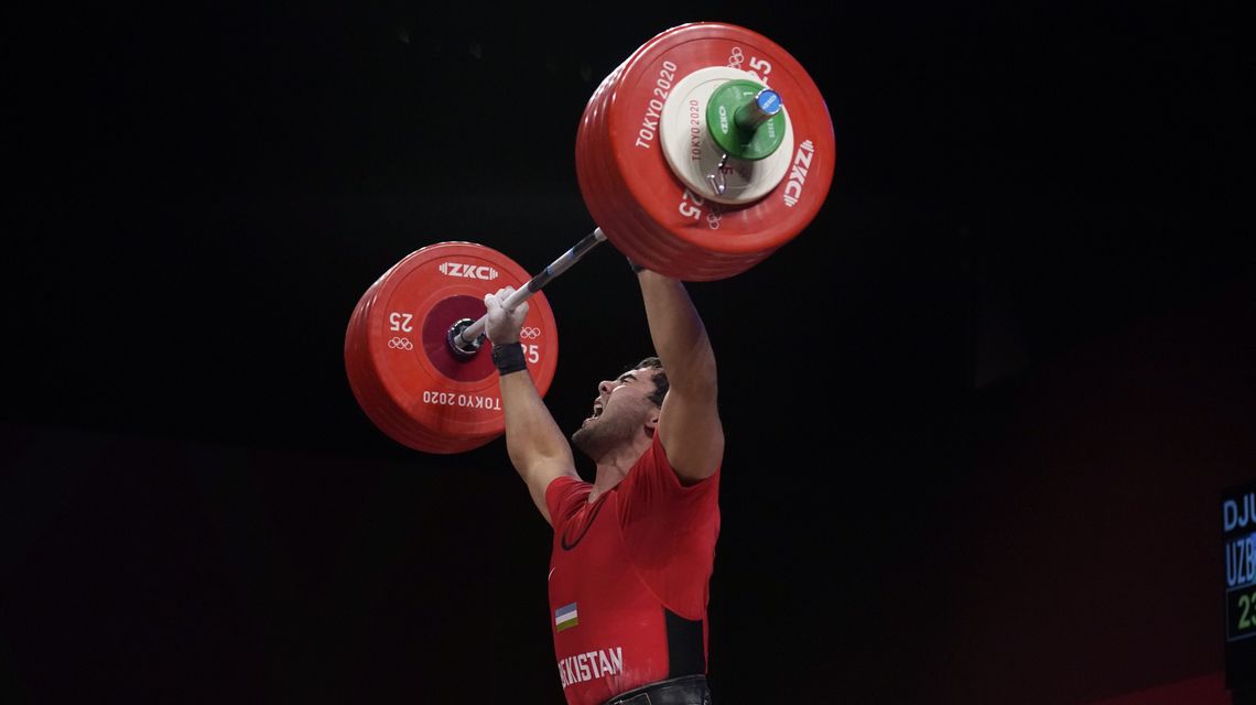 Djuraev wins weightlifting gold in tense finish at Olympics