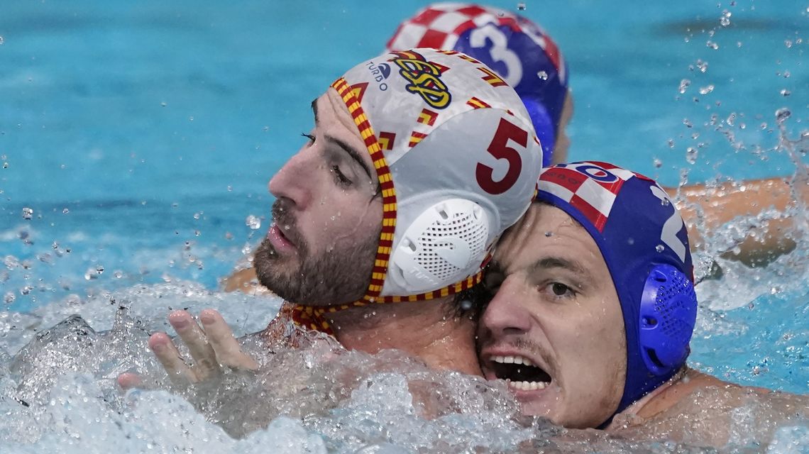 Spain, Greece win water polo groups at Tokyo Olympics