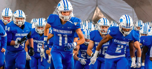 Springboro High School football team scheduled to make its 2021 season debut this Friday against Middletown High School