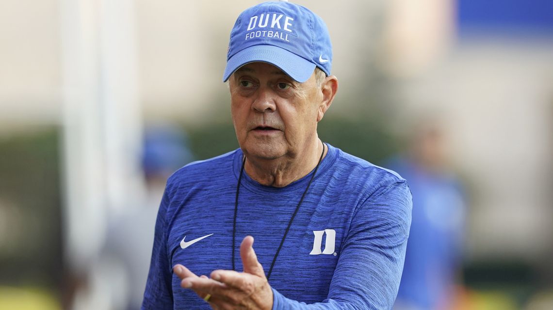 Cutcliffe hopes changes pulls Duke out of 2020 struggles