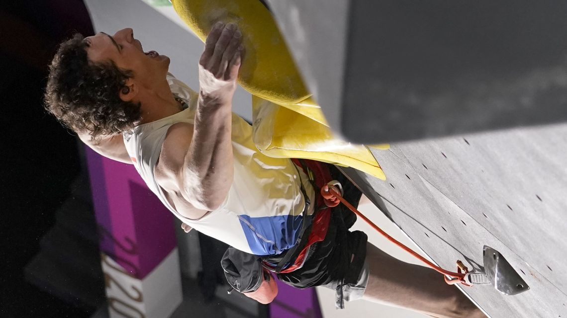“Uuuh-aaah!” Sport climbing’s Ondra screams his way to top