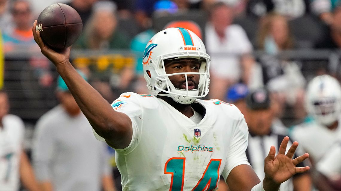 Brissett won’t have revenge in mind when Dolphins host Colts