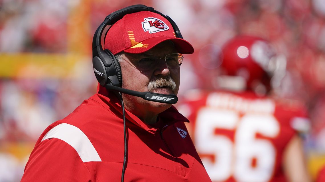 Chiefs coach Andy Reid in stable condition at hospital