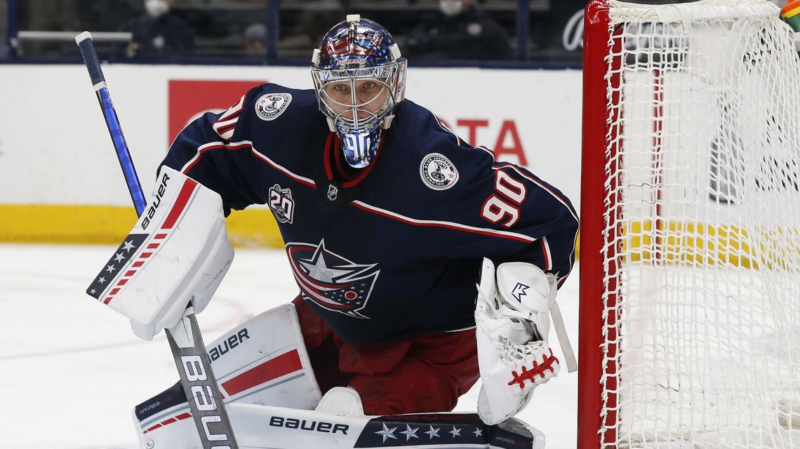Blue Jackets sign G Merzlikins to $27M contract extension