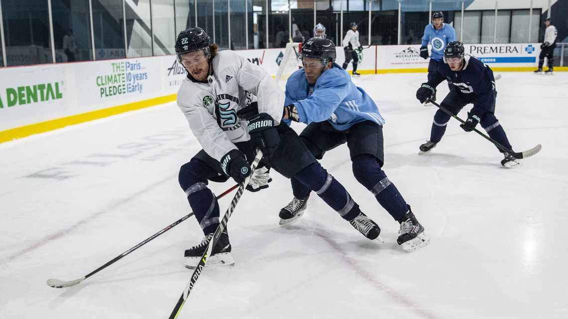 Time to get Kraken: Seattle opens first NHL training camp