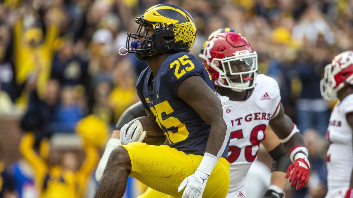 No. 19 Michigan holds off Rutgers for 20-13 victory