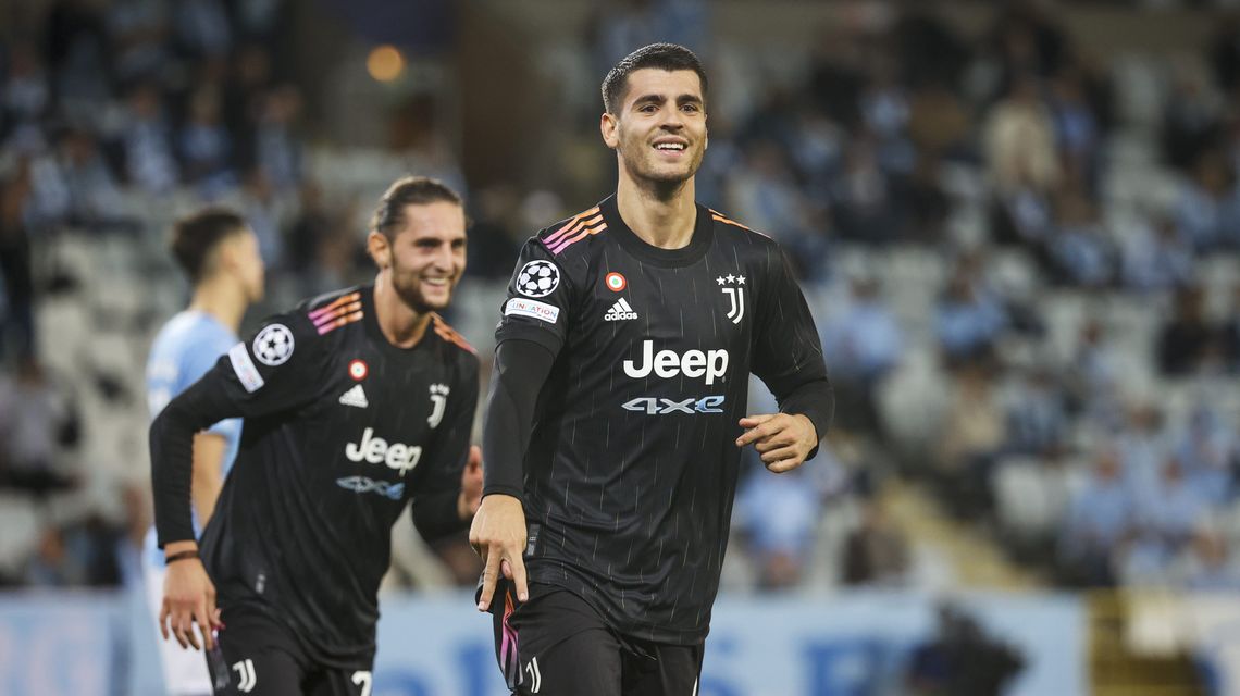 Juventus beats Malmo 3-0 for 1st win since Ronaldo’s exit