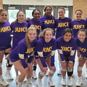 Bay City All Saints and Bay City Central volleyball played two tough matchups on Monday