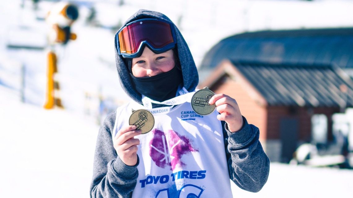 Big air, big goals for 14-year-old freestyle skier Charlie Beatty