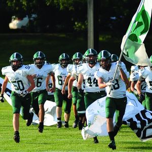 Irish spirit: Fisher Catholic football