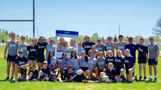 The MacDowell Rugby Academy takes rugby to the Cowichan Secondary School