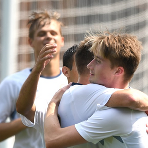 George Washington striker Oscar Haynes Brown approaches school record book with pair of goals against VMI