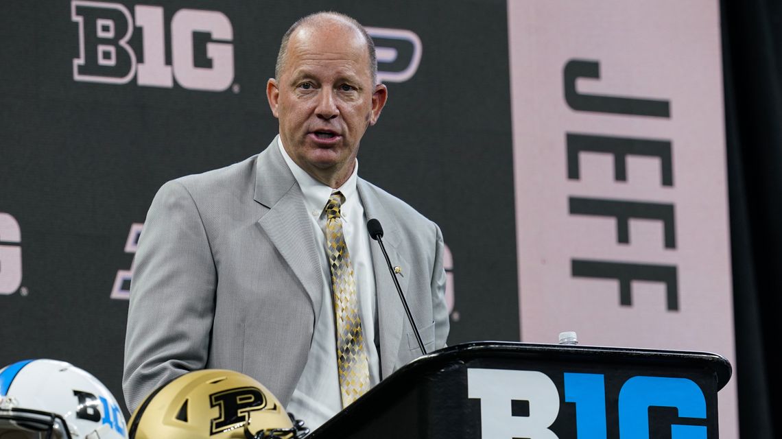 Purdue to face reeling UConn and its new coach, quarterback