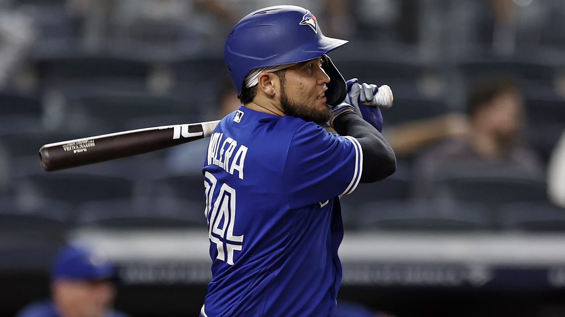 Blue Jays’ Breyvic Valera placed on the COVID-19 related IL