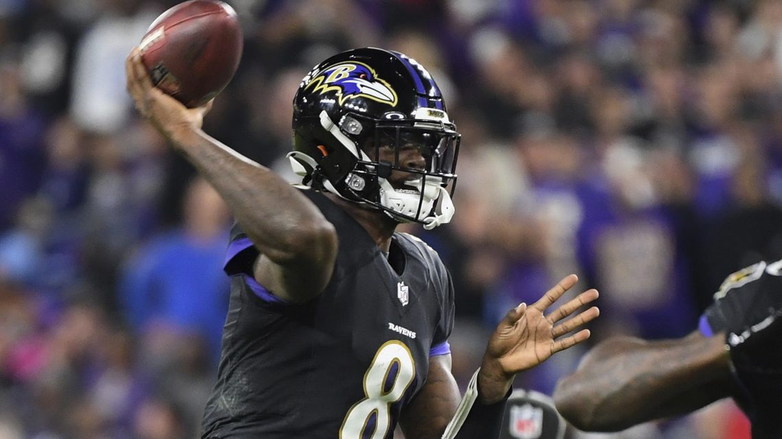 Jackson’s passing has rejuvenated Ravens’ offense