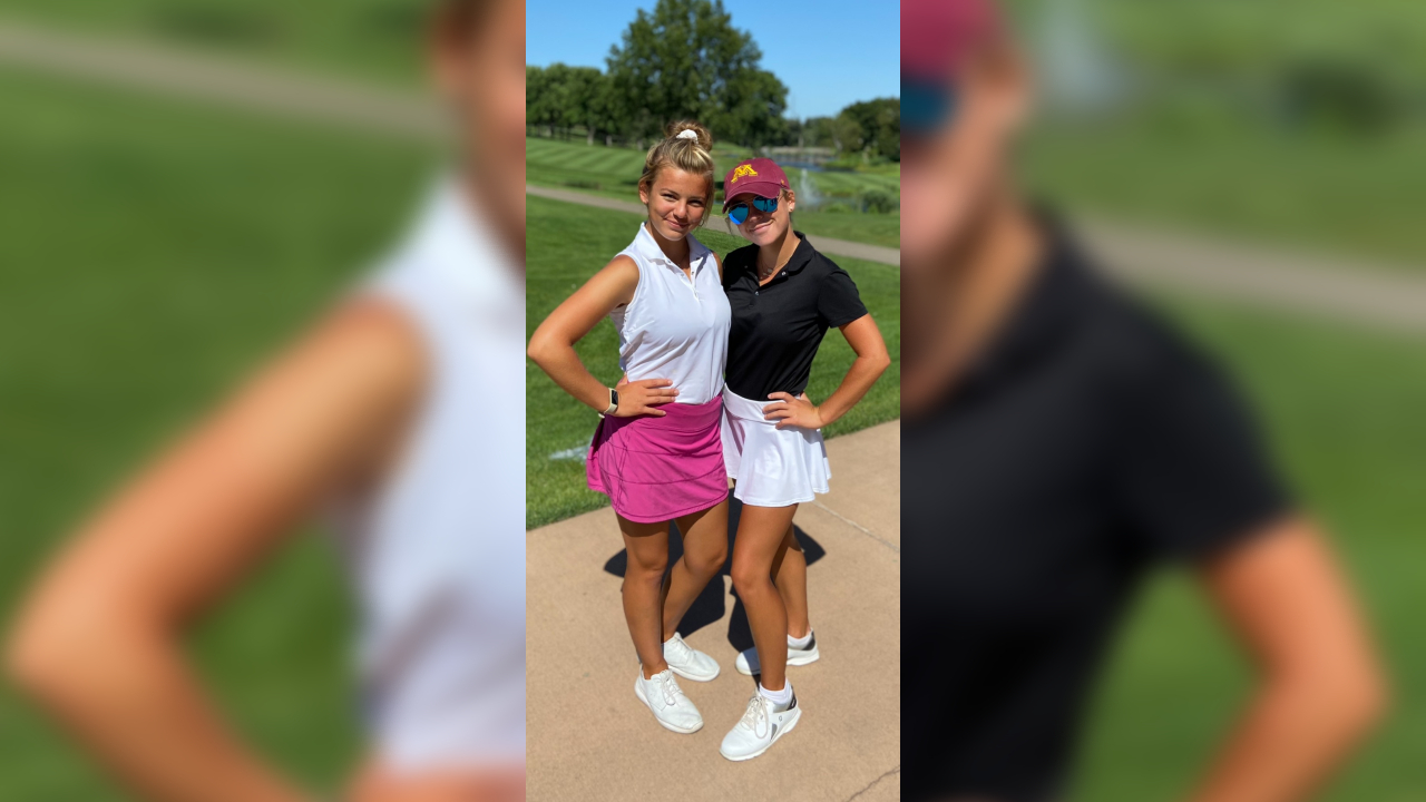 The McCauley sisters might be polar opposites on the course, but this year they have the same goal