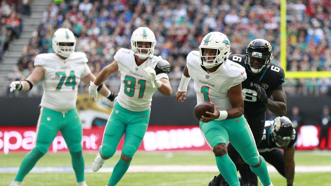 Tagovailoa ‘not 100%’ as Dolphins lose 5th consecutive game