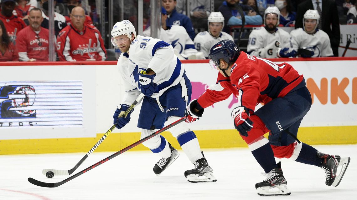 Stamkos scores in OT, Lightning come back to beat Capitals