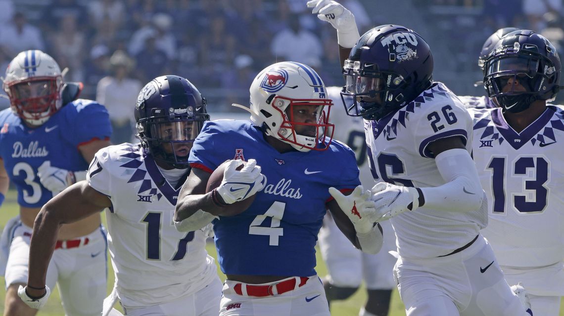 No. 24 SMU tries to stay unbeaten against improving Navy