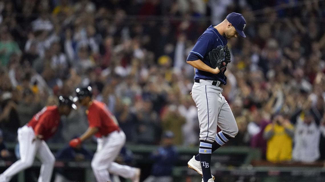 Rays’ remarkable season comes to sudden end at Fenway Park
