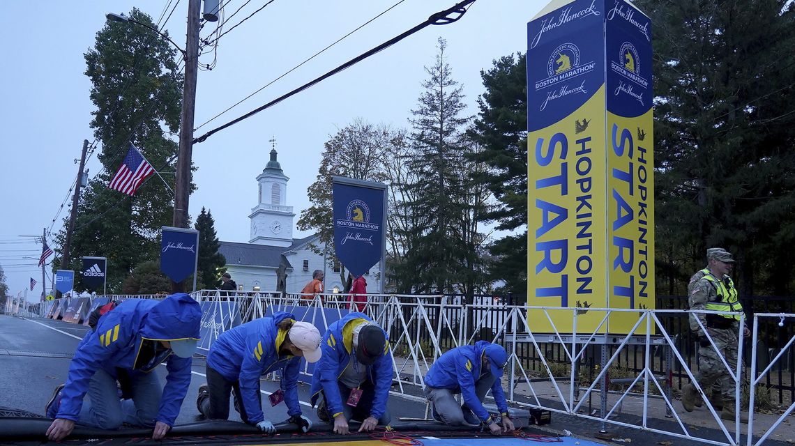 Boston Marathon set to begin after pandemic hiatus