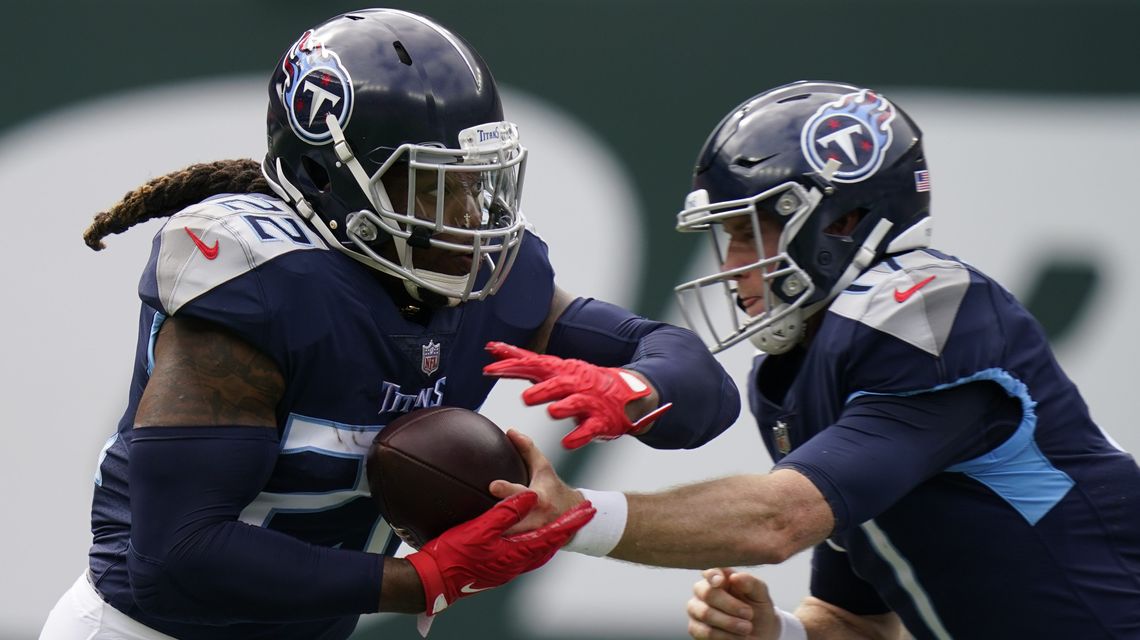 Titans try to make it 4 straight against reeling Jaguars