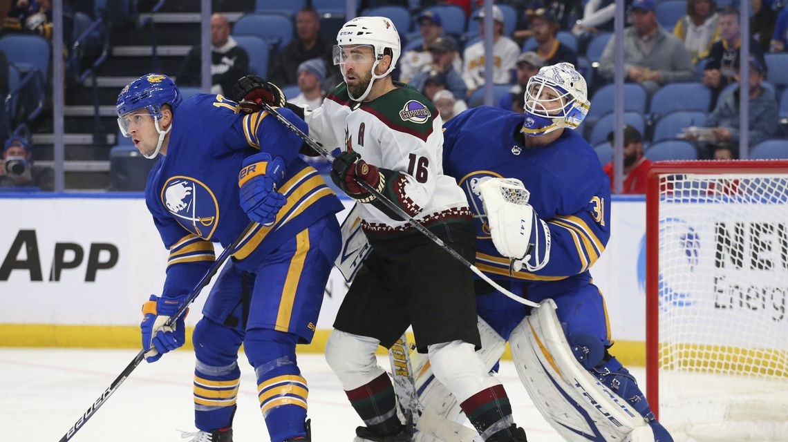 Sabres score twice in shootout, beat Coyotes 2-1
