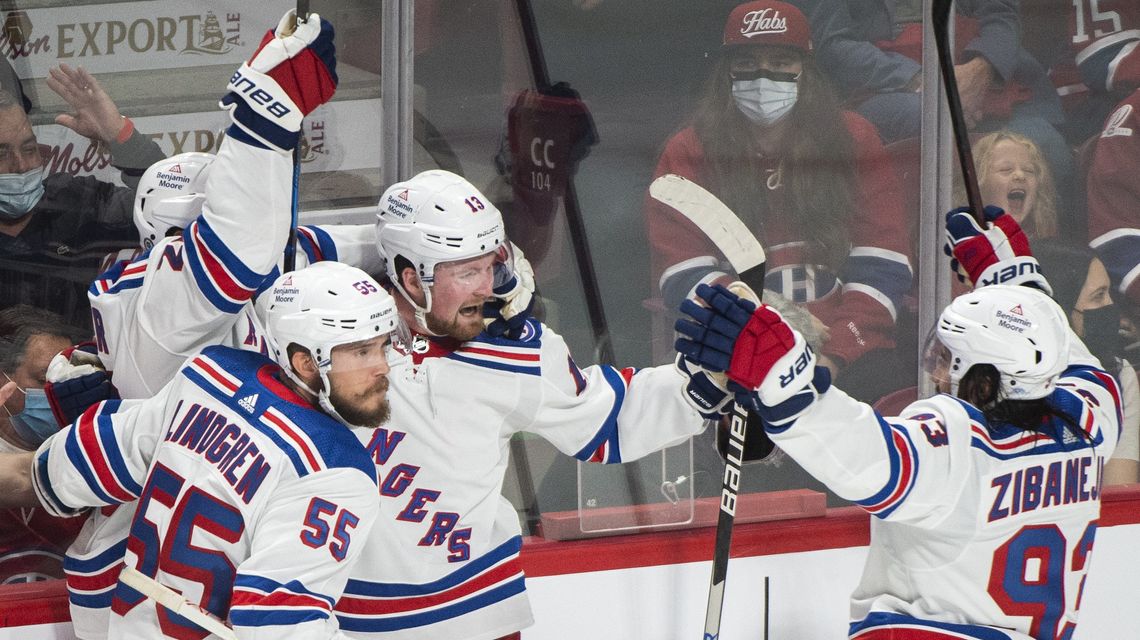Lafreniere scores in return home, Rangers top Canadiens 3-1