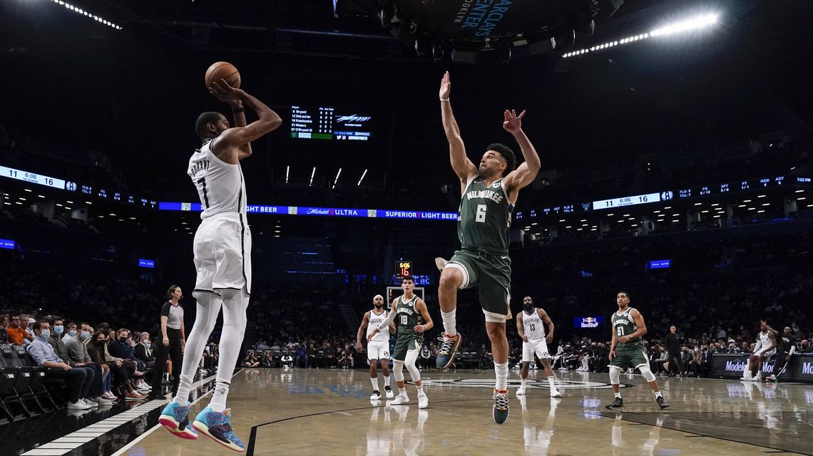 Durant, Harden play vs. Bucks, Nets get good news on Irving