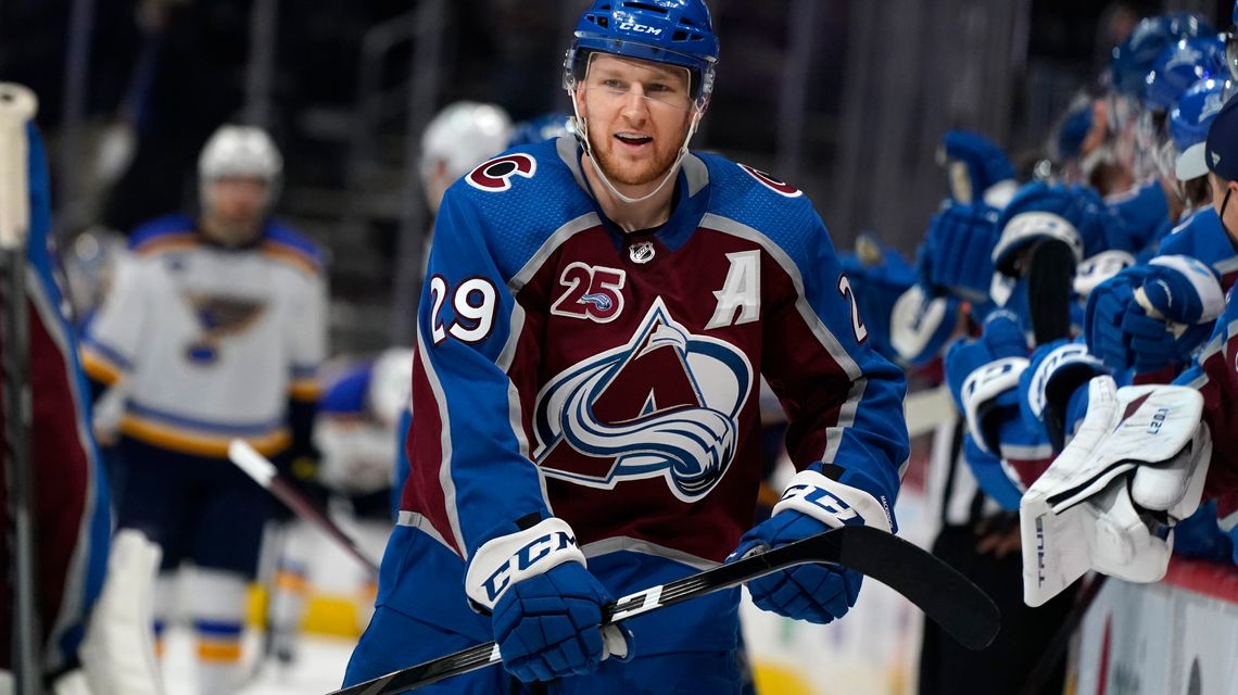 MacKinnon clears COVID protocols, could play for Avs at Caps