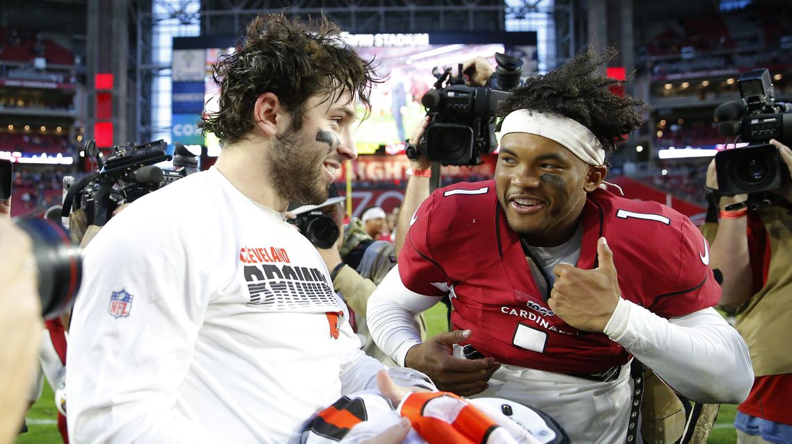 Cardinals’ Murray, Browns’ Mayfield renew friendly rivalry
