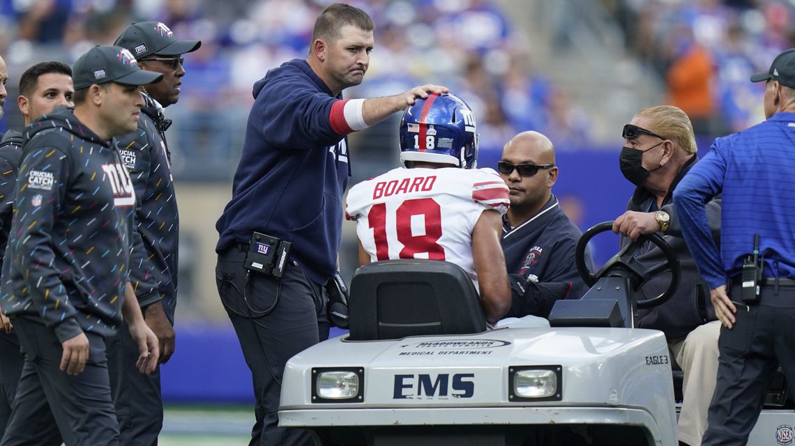 NY Giants fading fast, blown out for second straight week