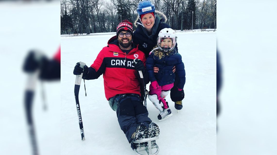 Summerside’s Billy Bridges, a veteran of Canada’s national ice sledge hockey team