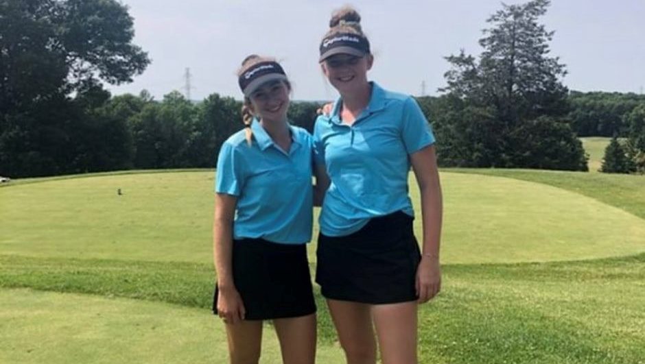 Katie Cranston proving her golfing prowess with Team Ontario