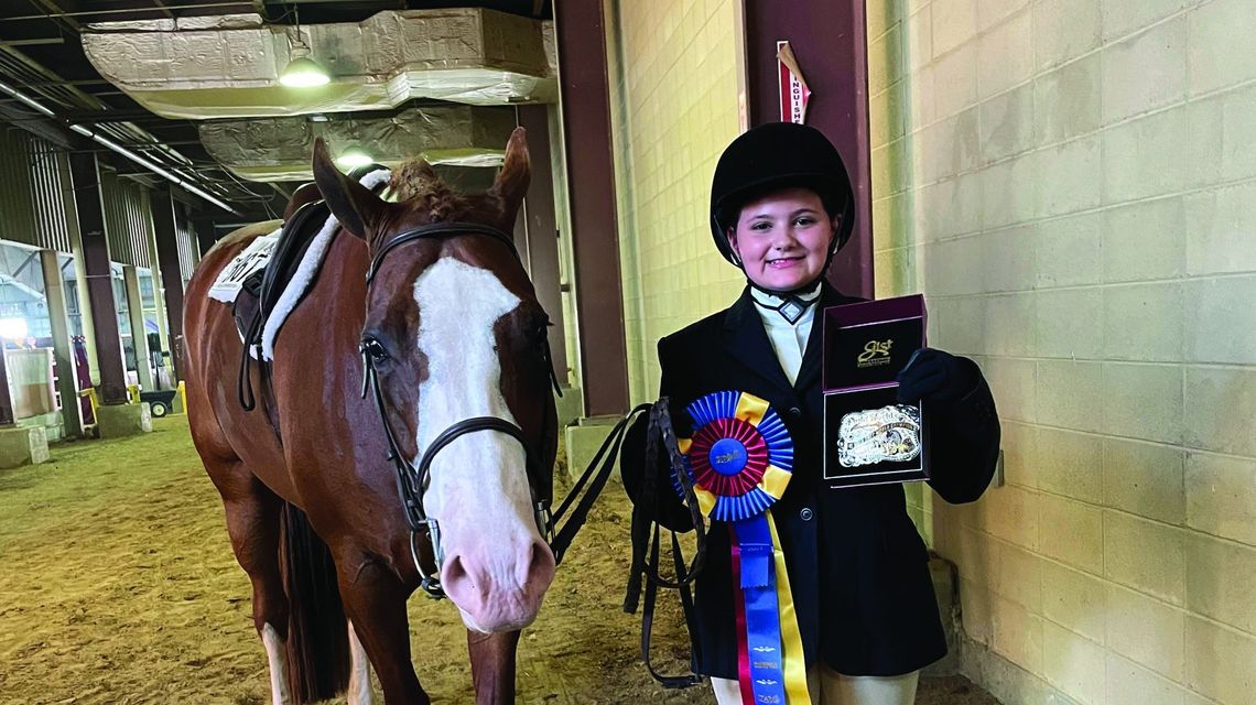 Pinto World show champion is an 11yearold aiming high in the