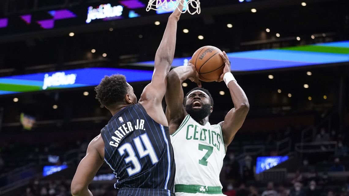 Celtics guard Jaylen Brown tests positive for COVID-19