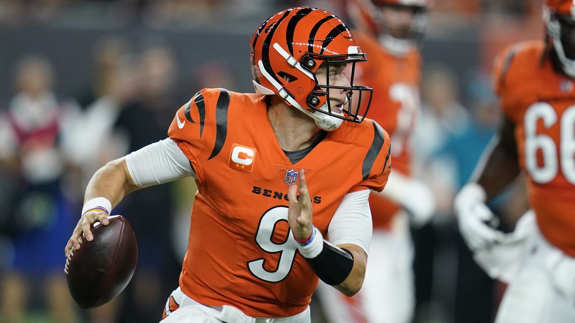 Burrow says he and Bengals are getting better every week