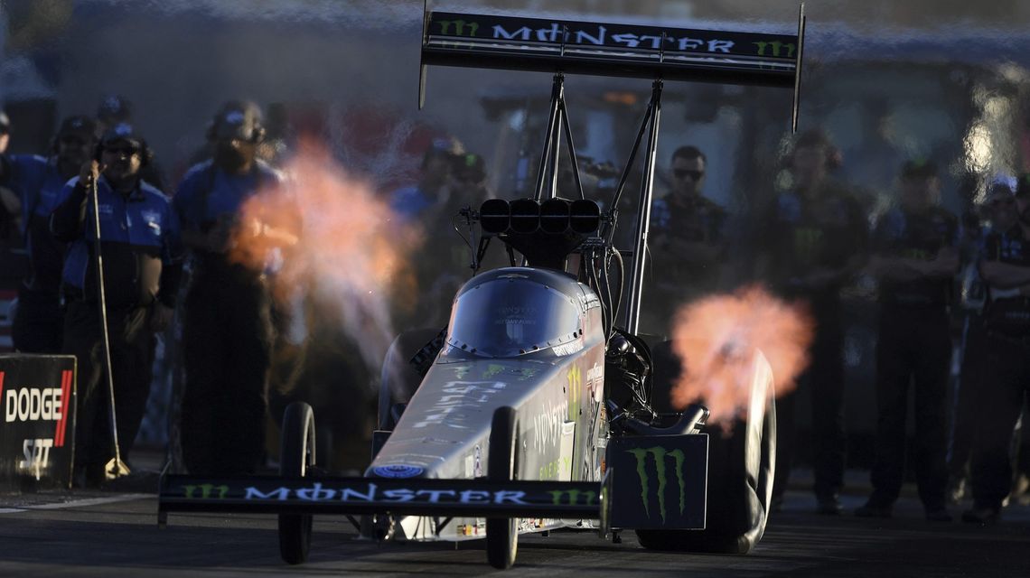 Brittany Force leads NHRA Top Fuel qualifying in Las Vegas