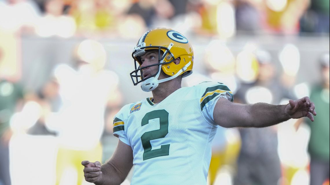 Packers’ Crosby caps bad day for kickers with game-winner