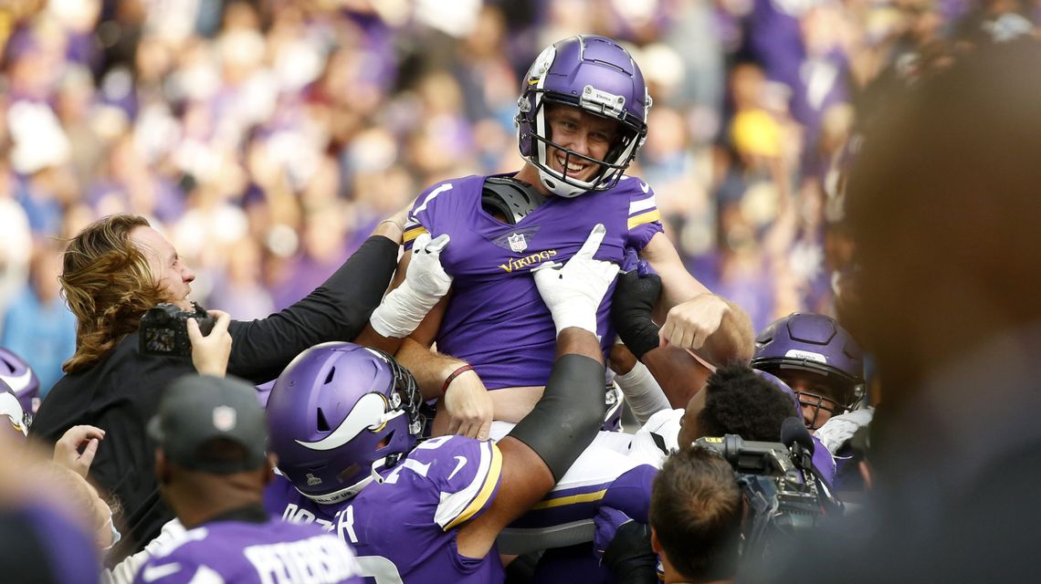 Win overshadows another strange second half for Vikings