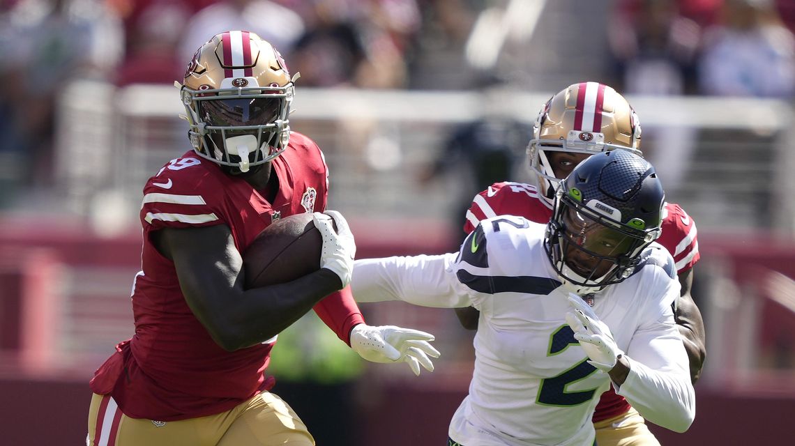 49ers’ Deebo Samuel turning into complete receiver