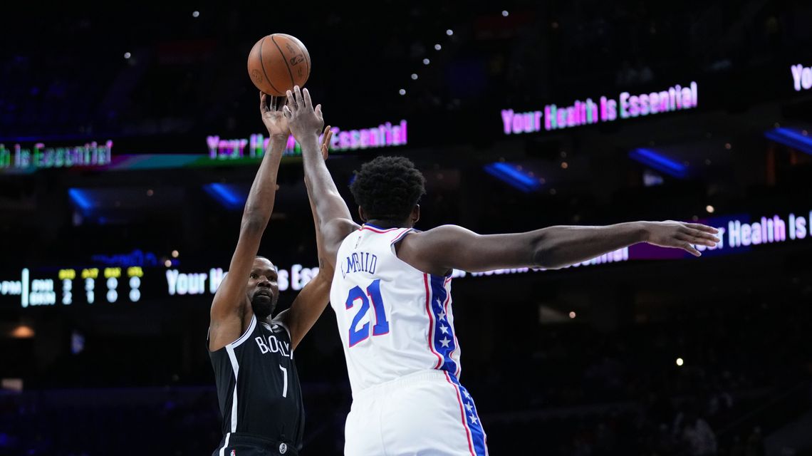 76ers top Nets 115-104 in preseason as star guards sit out