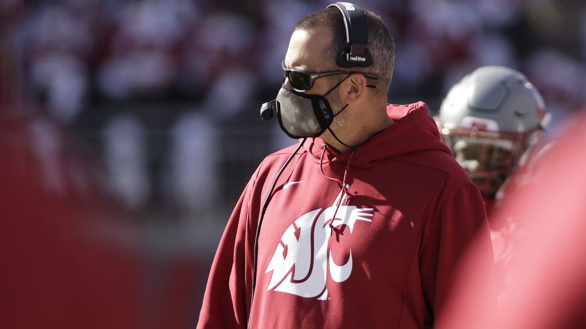 Rolovich situation lingers as Washington St hosts Stanford