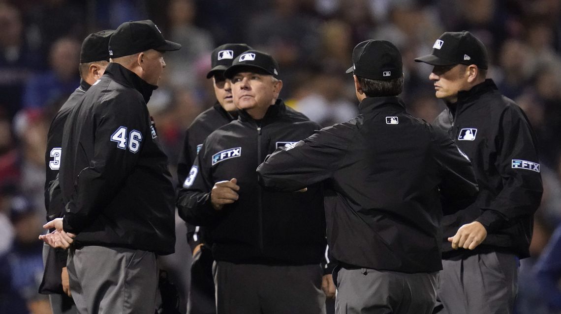 Miller, Meals serve as umpire crew chiefs in LCS