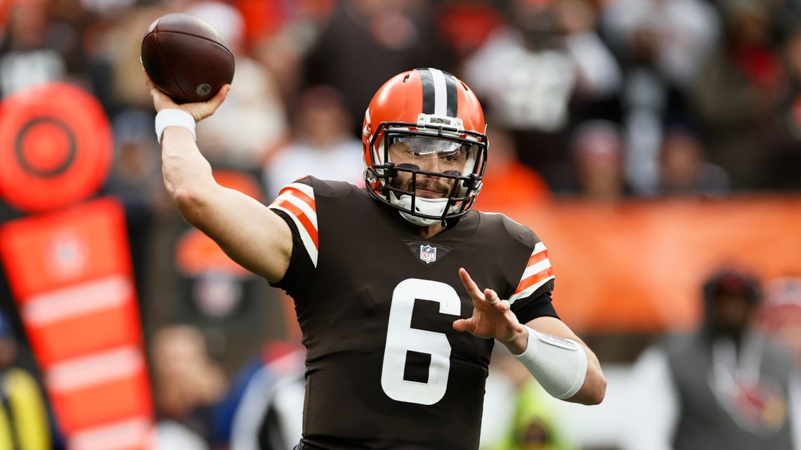 Browns’ Mayfield expects to play despite shoulder injury