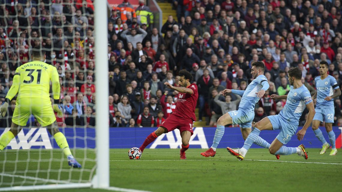 Salah brilliance not enough, Liverpool held 2-2 by Man City
