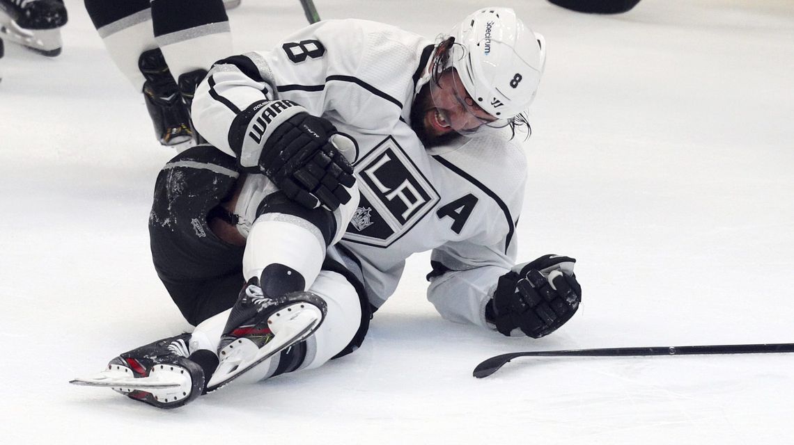 LA Kings D Drew Doughty out 8 weeks with bruised right knee