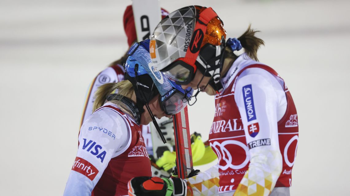Slovakian skier Vlhova beats Shiffrin for 2nd time in 2 days