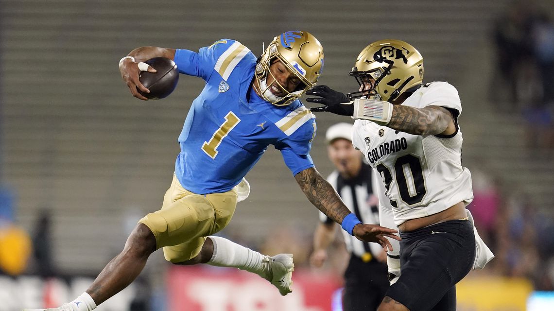 UCLA rallies in second half for 44-20 victory over Colorado